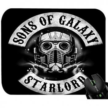 'Touchlines - Sons of Galaxy Star Lord de ratón para gaming y diseño gráfico 230 x 190 x 5 mm negro negro 230 x 190 x 5 mm