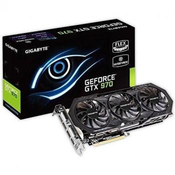 Gigabyte 4 GB Nvidia GTX970 WindForce 3 PCI Express - Tarjeta gráfica