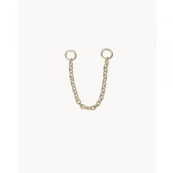 Apodemia - Charm de cadena dorado con colgantes para personalizar tus joyas
