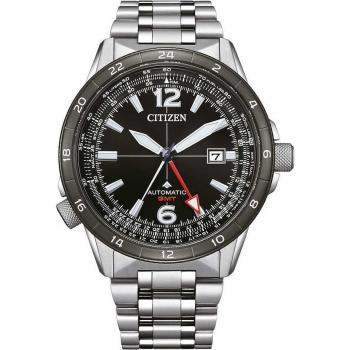Citizen Promaster Sky Mechanical GMT Men's Watch 44.5mm Stainless Steel 20ATM