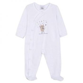 Absorba Dors Bien, Pelele Unisex-Niños, Blanc