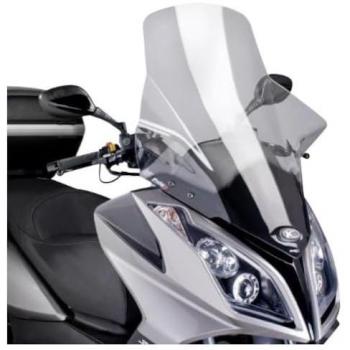 Parabrisas Puig V-Tech Line Touring Transparente para Kymco Downtown 125i/300i ABS (2009-2014)