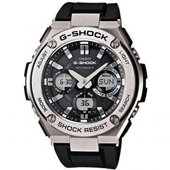 CASIO Reloj Analógico-Digital para Hombre Correa en Resina GST-W110-1AER