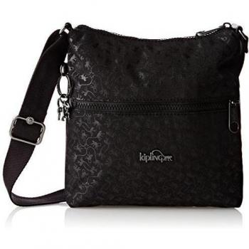 Kipling Zamor Mm - Bolso al hombro para mujer Negro Black