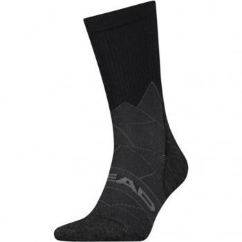 Calcetines largos Head Hiking 1PK 35-38 - Negro