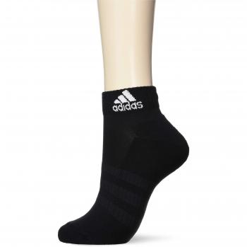 adidas CUSH ANK 3PP Socks, Unisex adulto, Black/Black/Black, XS