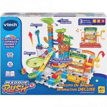 VTech Marble Rush Deluxe Corkscrew Set Circuito de Canicas Interactivo