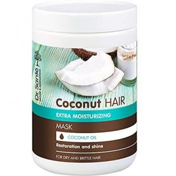 Dr. Sante Mascarilla Extra Hidratante De Aceite De Coco Para Cabello - Pelo Dañado Natural Sin Parabenos Dr. Sante 1000Ml 1000 ml