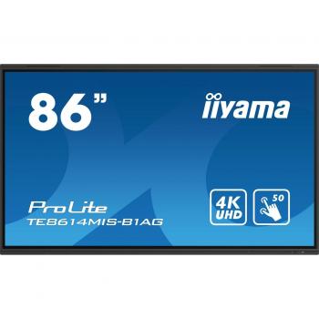 Pantalla táctil iiyama TE8614MIS-B1AG 85.6 4K Ultra HD