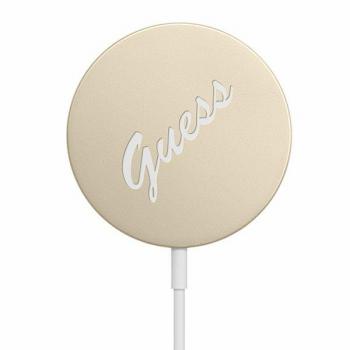 Cargador Magnético Inalámbrico Guess para Apple iPhone | iPad Vintage - Dorado