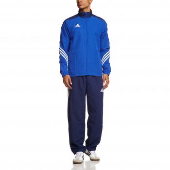 adidas Sere14 PRE Suit - Chándal de fútbol para hombre, color azul cobalto/azul marino/blanco, talla M
