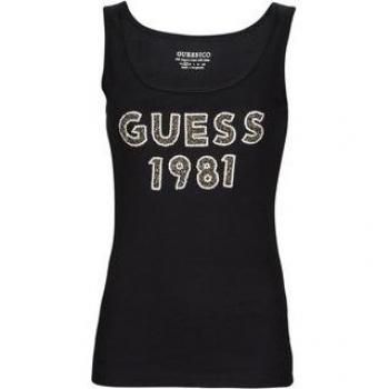Guess W3RP07K1814 Camisetas Manga corta Mujer Negro