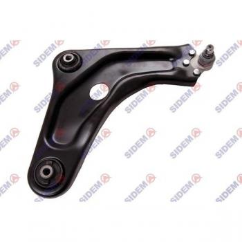Control arm SIDEM 53051 - Barra oscilante de suspensión de ruedas, fabricado en acero, diseñado para vehículos específicos, incluye bujes y pernos para instalación, acabado resistente a la corrosión
