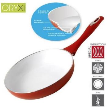 ORYX 5023020 - Sartén de cerámica para inducción, 24 cm