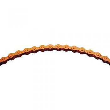 Â KMC Chain S1 Cadena Ancha, Unisex Adulto, Naranja, 112 eslabones