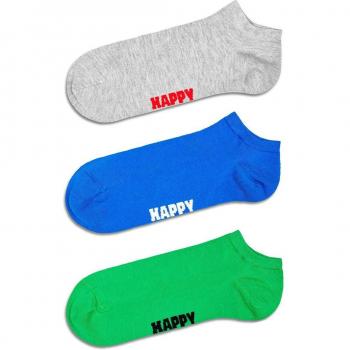 Happy Socks Calcetines Invisibles Solid 3 Pares