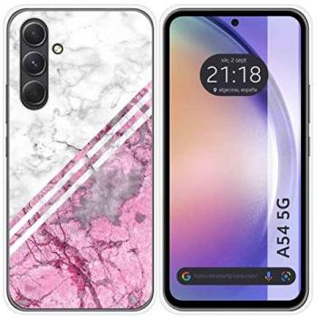 Funda Silicona Gel TPU Mármol 03 para Samsung Galaxy A54 5G Carcasa Protectora Personalizada