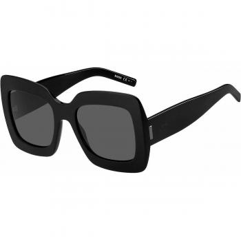 Hugo Boss Square Womens Black/Grey 1385/S Sunglasses - One Size