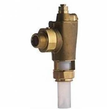 Grifo Presto 1000XL TC con cierre de latón para paso de pared