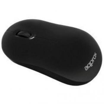Approx appWMAB RF inalámbrico Óptico 1200DPI Negro - Ratón