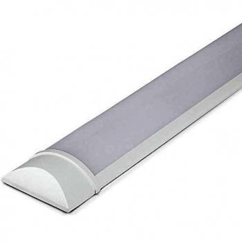 Tubo LED Prismatico Plafoniera 20W 60cm Chip Samsung Luz Fría 6400K IP20