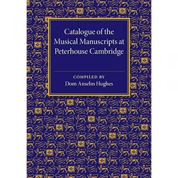 Catálogo de Manuscritos Musicales en Peterhouse Cambridge