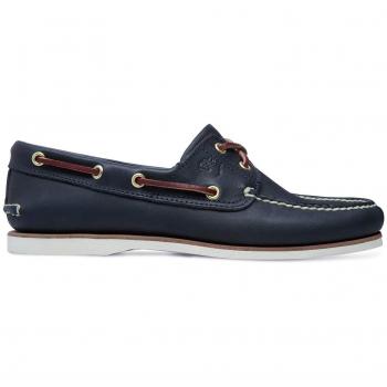 Timberland Classic Boat Shoe for Men in Blue, Size: 8