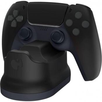 Cargador DualSense para PlayStation 5 PDP Metavolt - Estación de Carga Rápida Inalámbrica Doble, Color Negro