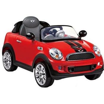 Rollplay Coupé Mini Cooper S Roadster, 6V, RC, Rojo, Color