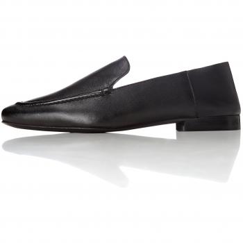 FIND Mocasines Destalonados para Mujer, Negro