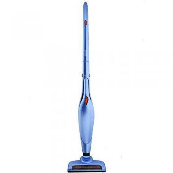 H.Koenig UP370 - Aspirador sin cable de mano 2 en 1, autonomía hasta 30 min, Bateria de Litio 18.5 V, Capacidad 2.5 l, color azul [Clase de eficiencia energética A]