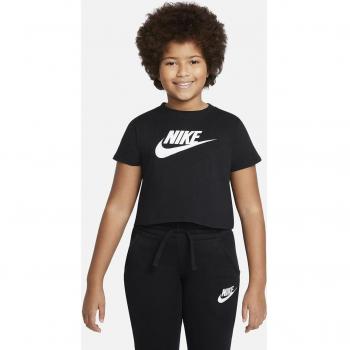 Nike - Camiseta de niña Sportswear Cropped Futura