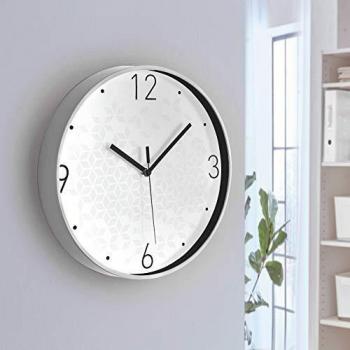 Leitz Reloj de Pared Wow, Blanco, 32.5 x 31.1 cm