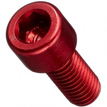 XLC 2503215007 Tornillos para portabotellas, rojo, 10 x 10 x 5 cm