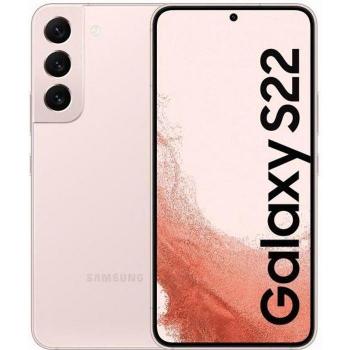Smartphone Samsung Galaxy S22 5G - Doble SIM - 8 GB RAM - 256 GB Almacenamiento - Pantalla OEL - Rosa Gold
