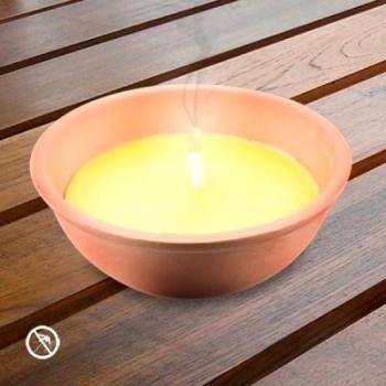 Vela de Citronela 13 cm en Cuenco de Terracota