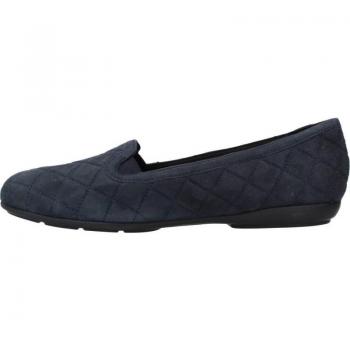 Mocasines Mujer Geox D Annytah Azul, cómodos, transpirables, con suela de goma antideslizante y diseño elegante