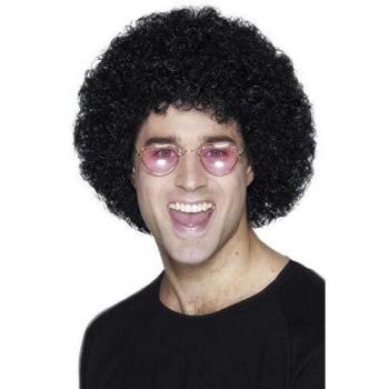 Smiffy'S 42033 Peluca Afro, Económica, Negro, Tamaño Único