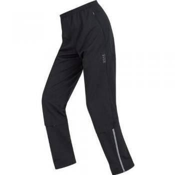 GORE RUNNING WEAR X-Running Windstopper Soft Shell - Pantalón de running para hombre, color negro, talla XXL
