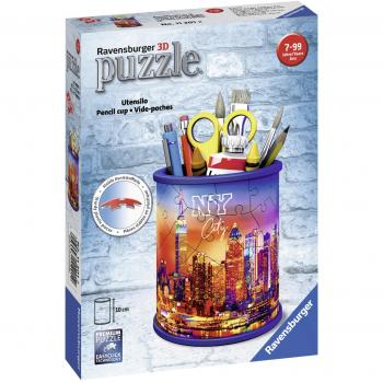 Puzzle 3D Soporte para Lápices Skyline de Nueva York - 72 Piezas