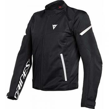 Dainese G.Bora Air Tex Negro 48 Chaqueta, Blanco, 50 para Hombre