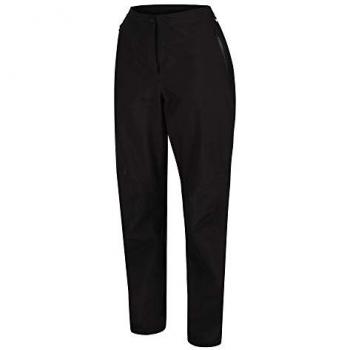 Regatta Women's Highton Stretch Waterproof Overtrousers, Black, Size: XL Short