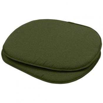 Cojines Sentados Madison Panamá 2 piezas 39x36 cm Verde