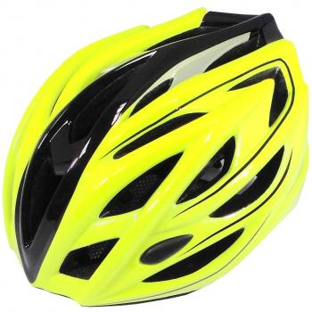 RYMEBIKES Casco Elite - Amarillo Fluor, S/M 56-58 CM