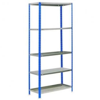 Estantería para Plantas Simongarden Comfort 5 Estantes Azul/Galva 1800x900x500 mm 100 kg de Punto Flexión