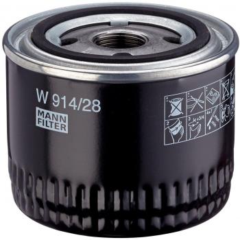 Original MANN-FILTER Filtro de Aceite W 914/28 – Para automóviles