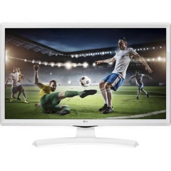LG 24MT49VW-WZ - TV/Monitor LED HD de 24, Blanco, con Resolución 1366 x 768 Pixels y Tiempo de Respuesta de 5 ms