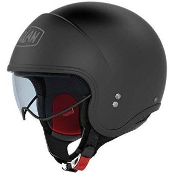 Nolan N21 Classic Casco Jet, Color Negro Mate, tamaño S