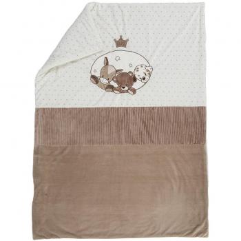 Nattou Max, NOA & Tom Plaid beige beige Talla:100 x 135 cm