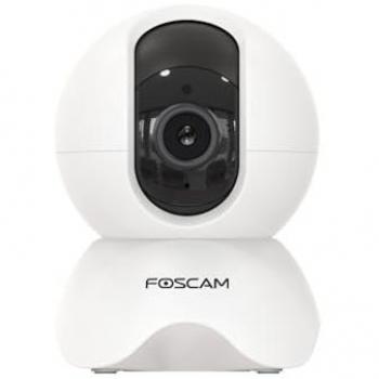 Cámara IP Motorizada WiFi 5MP Foscam X5 con Detección Humana AI, Compatible con Alexa y Google Assistant